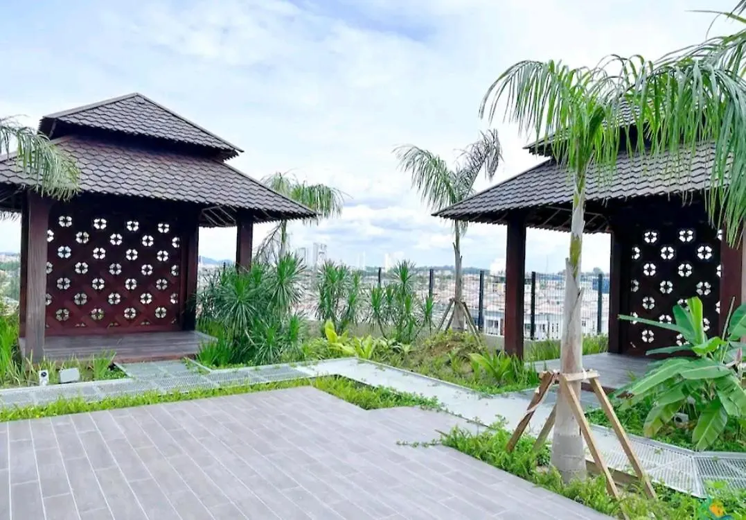 New Cozy Seaview Bali Residences Studio 4Pax Near Jonker Malacca 0*,