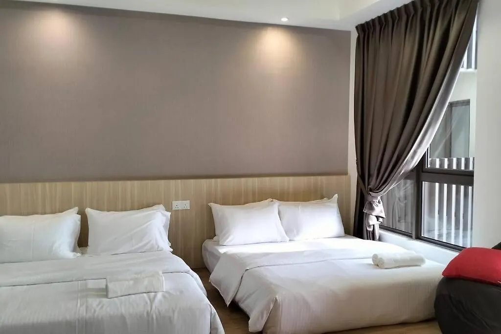 New Cozy Seaview Bali Residences Studio 4Pax Near Jonker Malacca